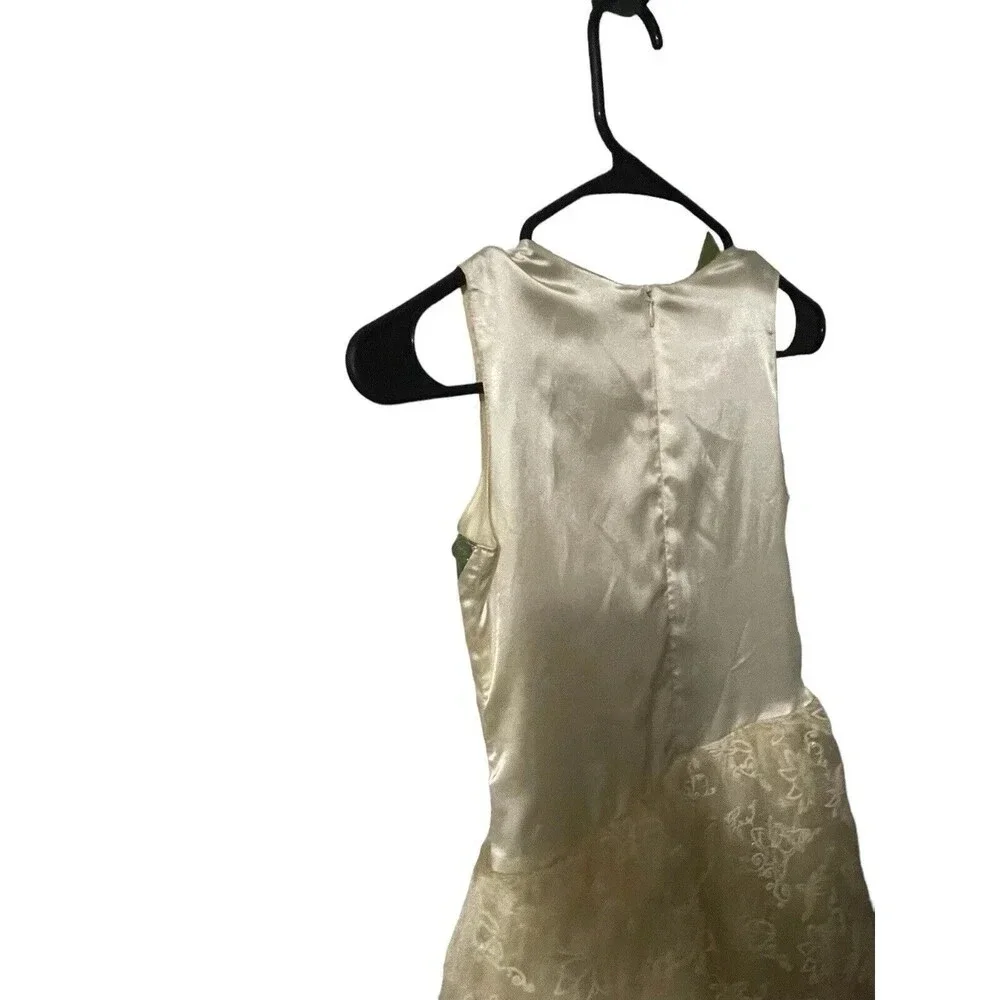 DISNEY STORE PRINCESS TIANA & THE FROG DELUXE WEDDING DRESS ( SZ: M 7/8) RARE